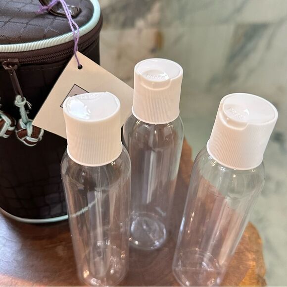 NWT Stephanie Johnson Toiletry Bag reusable container shampoo conditioner - Picture 10 of 11